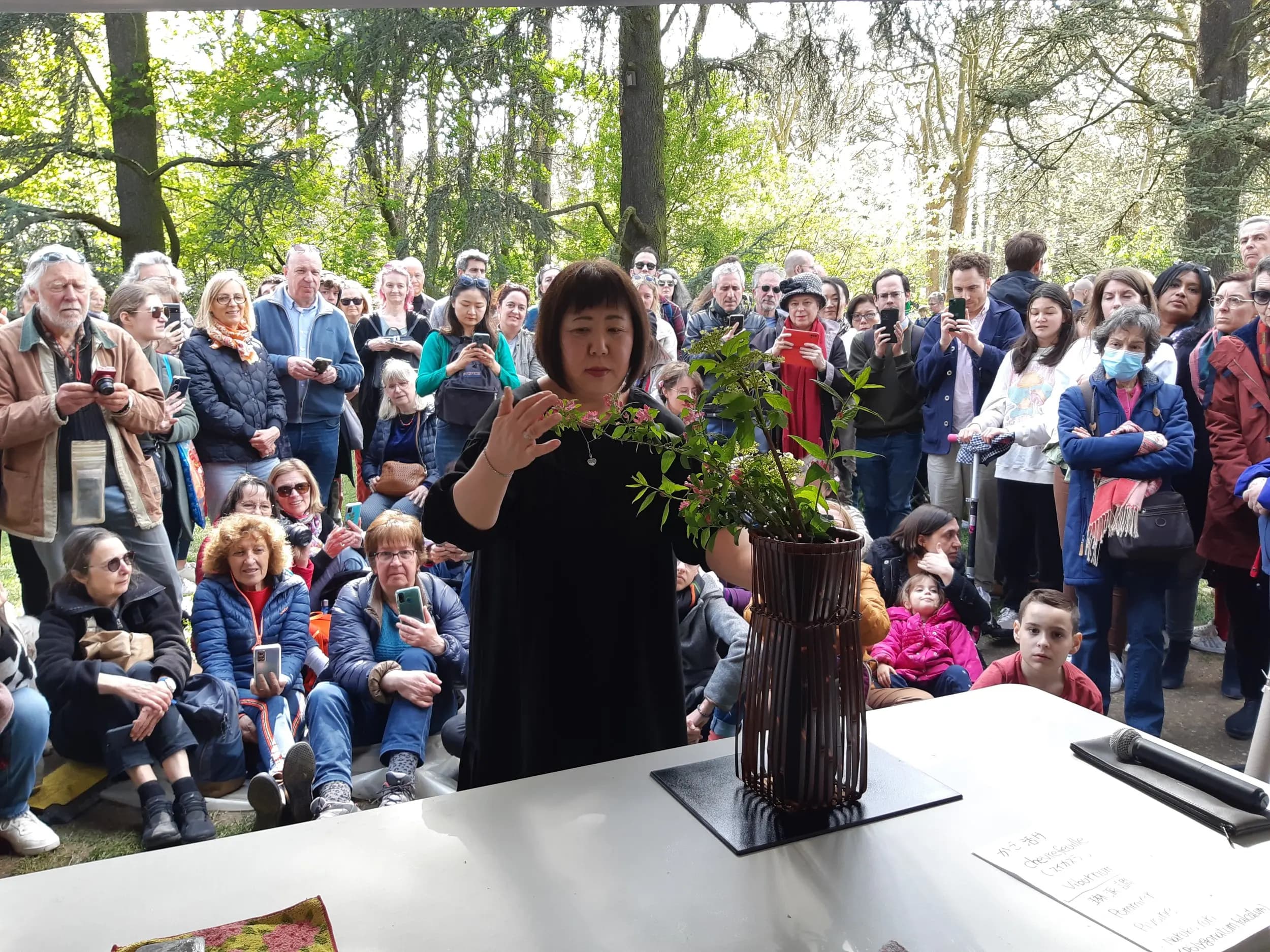 Ikuko Kato Kurenaï, présidente du chapitre Yvelines-Paris