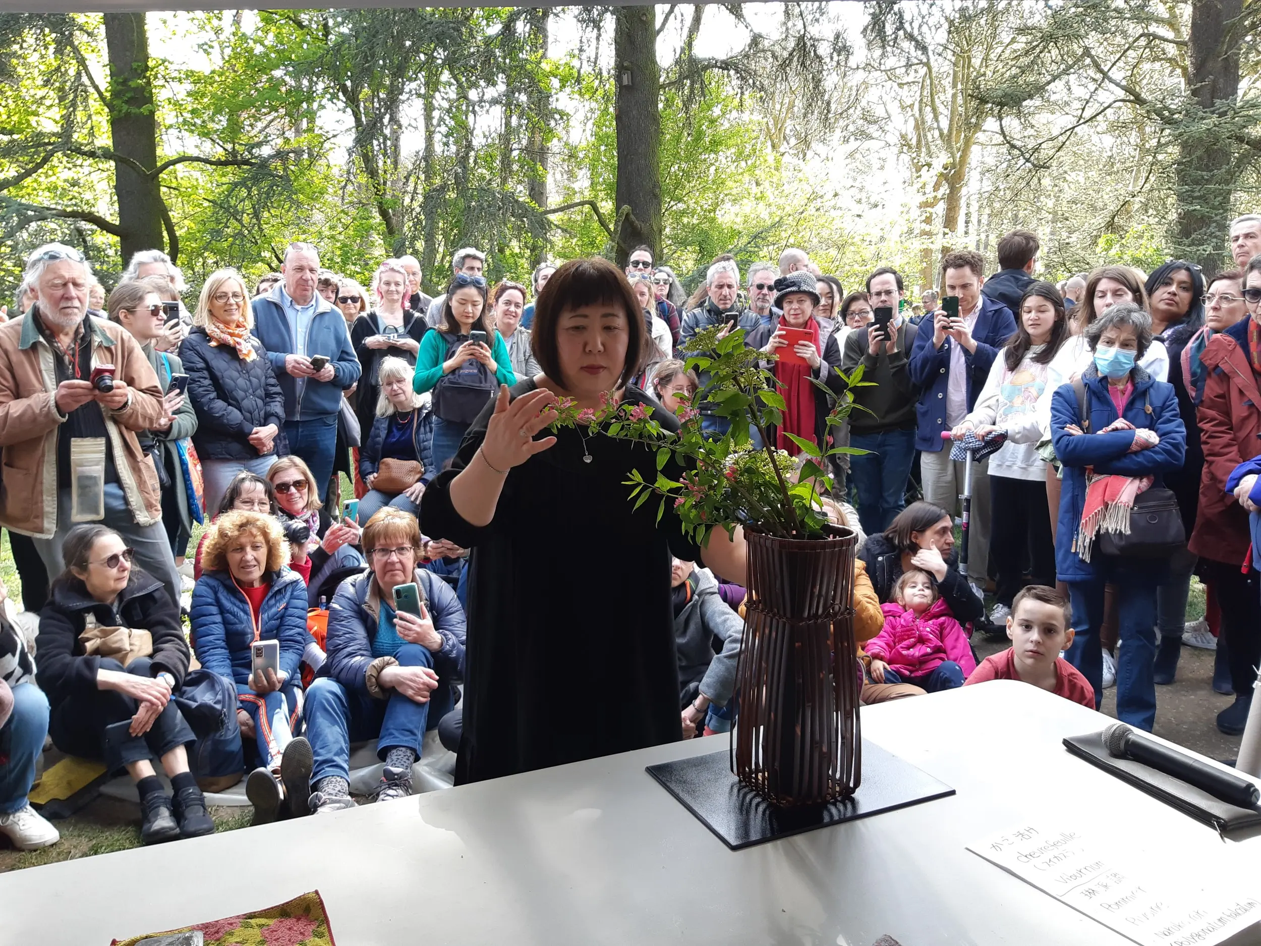 Atelier d'Ikebana et composition